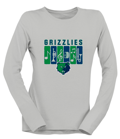 Creekview Grizzlies Band # 2 Women's Premium LS T-Shirt