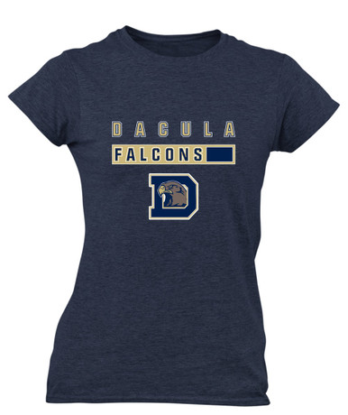 Dacula Falcons Mascot #7 Women's Premium SS T-Shirt