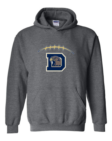 Dacula Falcons Football #2 Men's Hoodie