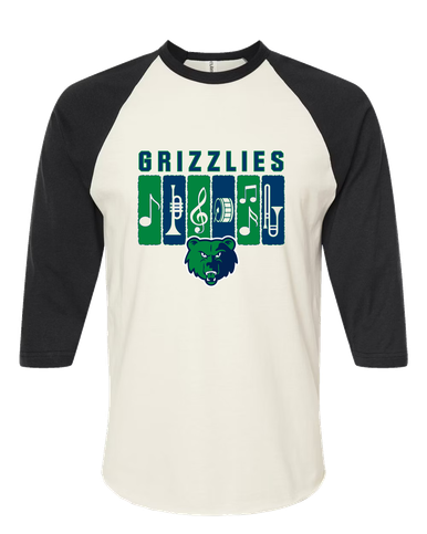 Creekview Grizzlies Band # 2 Men's Baseball T-Shirt