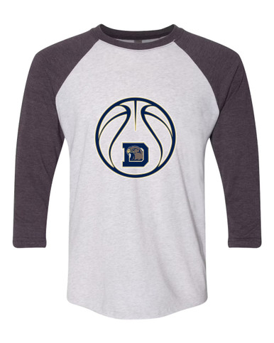 Dacula Falcons Basketball #2 Men's Baseball T-Shirt