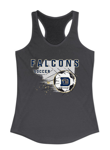 Dacula Falcons Soccer #2 Women's Tank Top