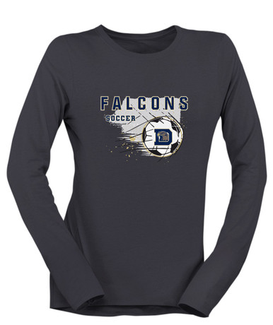 Dacula Falcons Soccer #2 Women's LS T-Shirt