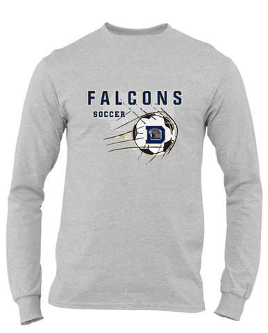 Dacula Falcons Soccer #2 Men's Premium LS T-Shirt