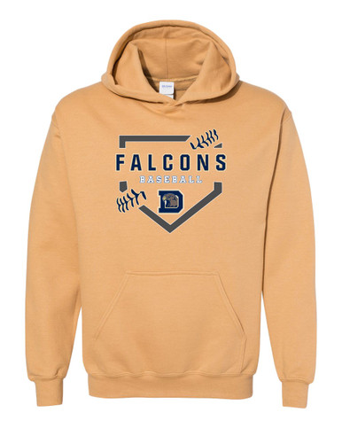 Dacula Falcons Baseball #2 Men's Hoodie
