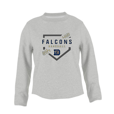 Dacula Falcons Baseball #2 Women's Sweatshirt