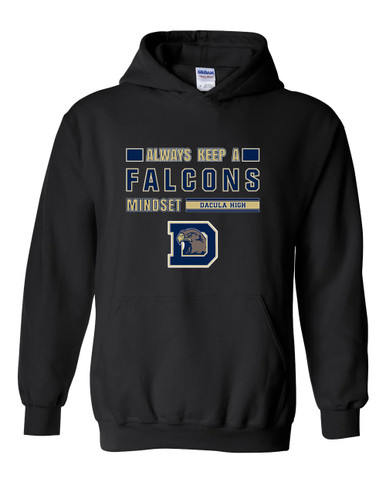 Dacula Falcons Mindset Men's Hoodie
