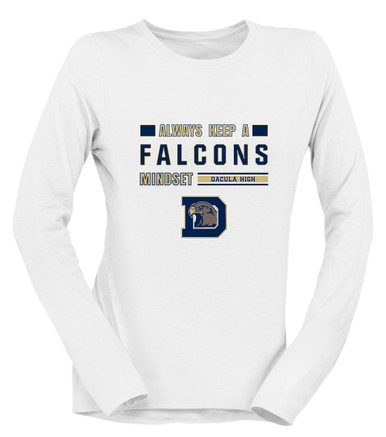Dacula Falcons Mindset Women's Premium LS T-Shirt