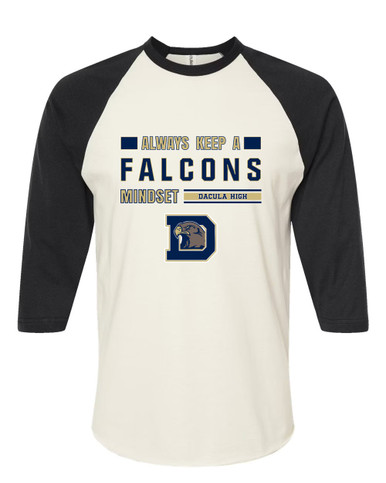 Dacula Falcons Mindset Women's Baseball T-Shirt