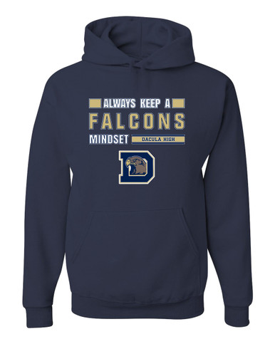 Dacula Falcons Mindset Men's Premium Hoodie