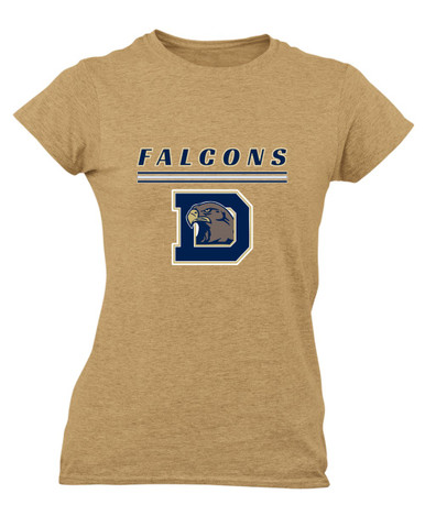 Dacula Falcons Mascot #8 Women's Premium SS T-Shirt