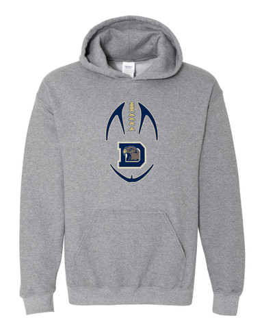 Dacula Falcons Football #4 Men's Hoodie