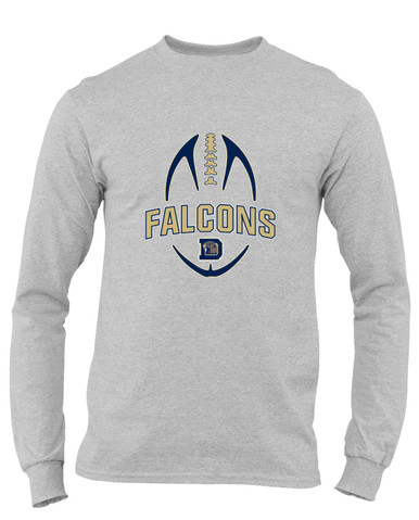 Dacula Falcons Football #5 Men's Premium LS T-Shirt