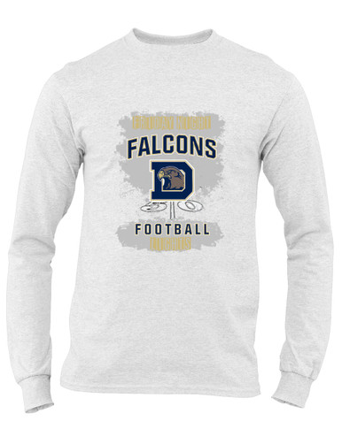 Dacula Falcons Football #6 Men's Premium LS T-Shirt