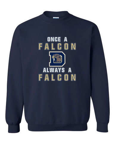 Dacula Falcons Once A Men's Sweatshirt