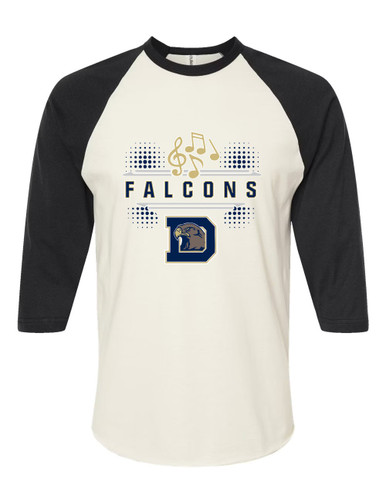 Dacula Falcons Band # 3 Women's Baseball T-Shirt