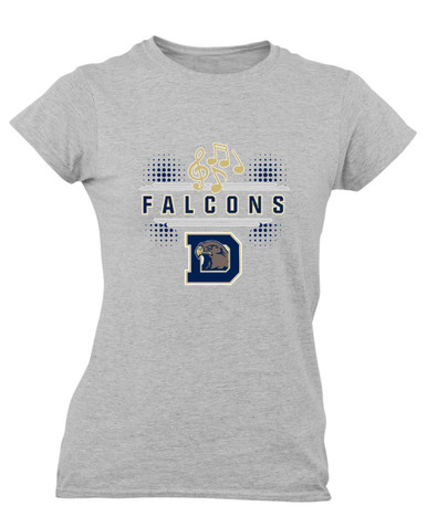 Dacula Falcons Band # 3 Women's Premium SS T-Shirt