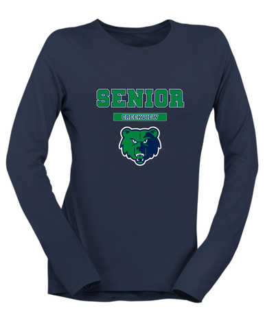 Creekview Grizzlies Senior #2 Women's Premium LS T-Shirt