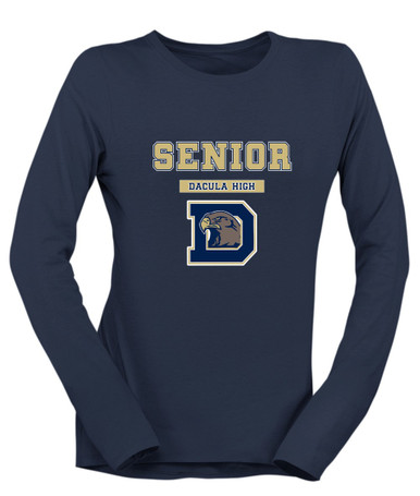 Dacula Falcons Senior #2 Women's LS T-Shirt