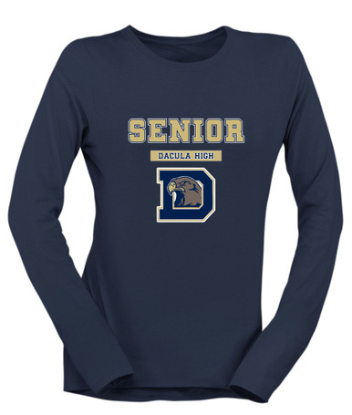 Dacula Falcons Senior #2 Women's Premium LS T-Shirt