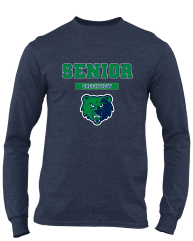 Creekview Grizzlies Senior #2 Men's LS T-Shirt