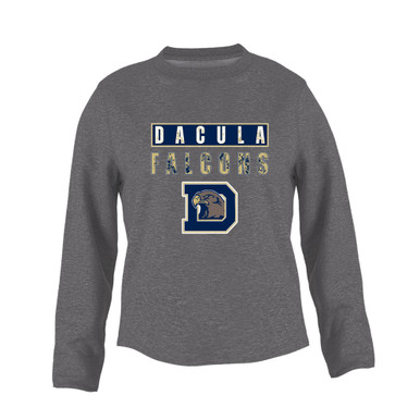 Dacula Falcons Mascot #9 Women's Sweatshirt