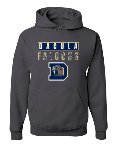 Dacula Falcons Mascot #9 Men's Premium Hoodie