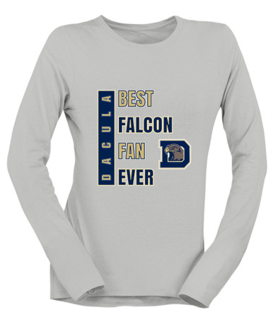 Dacula Falcons Best Falcon Fan Women's Premium LS T-Shirt