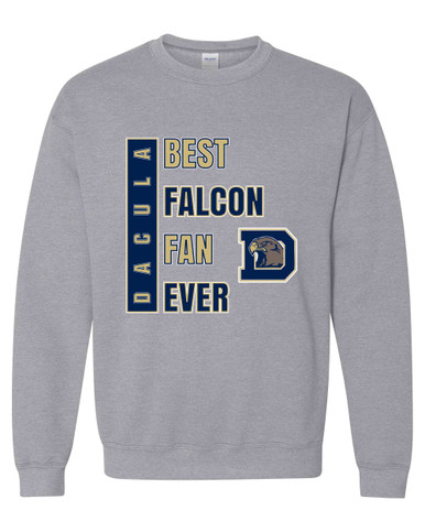 Dacula Falcons Best Falcon Fan Men's Sweatshirt