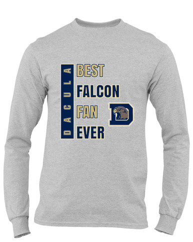 Dacula Falcons Best Falcon Fan Men's LS T-Shirt