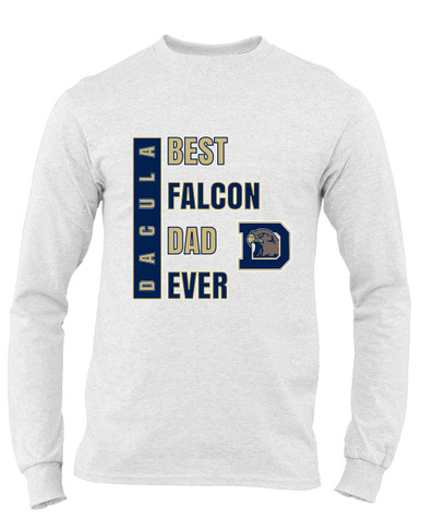 Dacula Falcons Best Falcon Dad Men's Premium LS T-Shirt