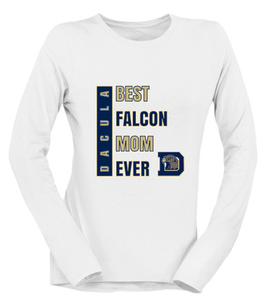 Dacula Falcons Best Falcon Mom Women's Premium LS T-Shirt