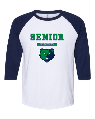 Creekview Grizzlies Senior #2 Men's Baseball T-Shirt