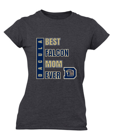 Dacula Falcons Best Falcon Mom Women's Premium SS T-Shirt