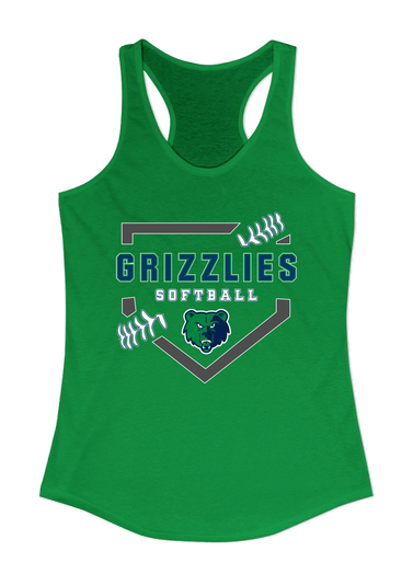 Creekview Grizzlies Softball #2 Women's Tank Top