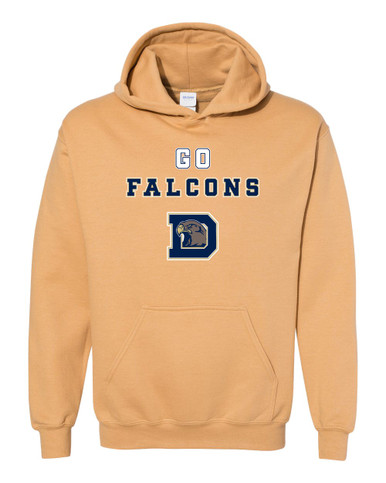 Dacula Falcons Go Team Men's Hoodie