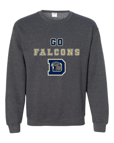 Dacula Falcons Go Team Men's Sweatshirt