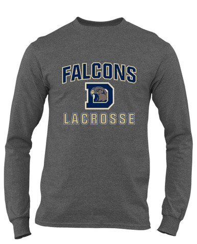 Dacula Falcons Lacrosse Men's LS T-Shirt