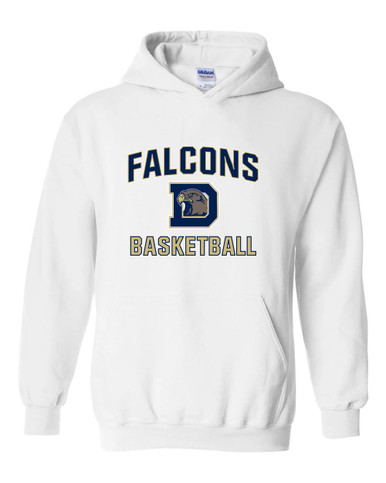 Dacula Falcons Basketball #1 Men's Hoodie