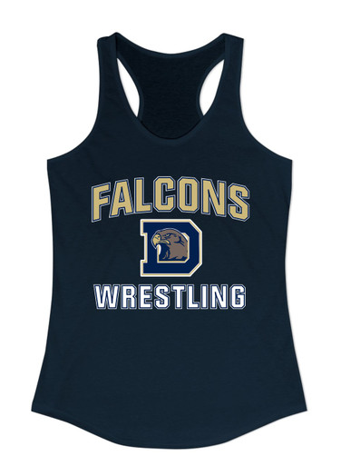 Dacula Falcons Wrestling Women's Tank Top