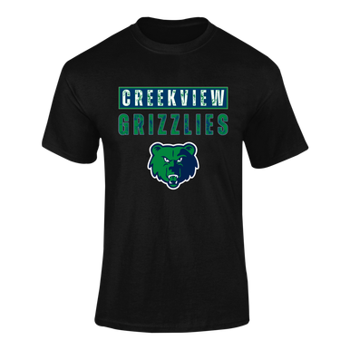 Creekview Grizzlies Mascot #9 Men's Premium SS T-Shirt