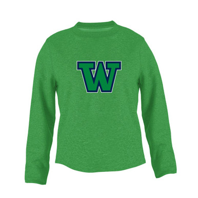 Woodinville Falcons W Script Mascot #1 Women's Sweatshirt
