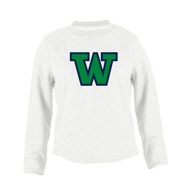Woodinville Falcons W Script Mascot #1 Men's Sweatshirt