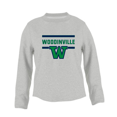 Woodinville Falcons W Script Mascot #4 Women's Sweatshirt