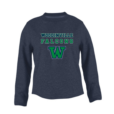 Woodinville Falcons W Script Spirit Women's Sweatshirt