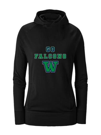 Woodinville Falcons W Script Go Team Women's Hoodie