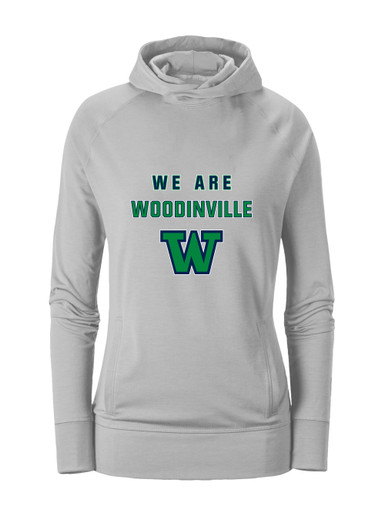 Woodinville Falcons W Script We Are Women's Hoodie
