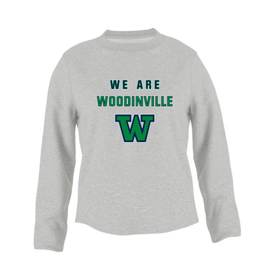 Woodinville Falcons W Script We Are Women's Sweatshirt