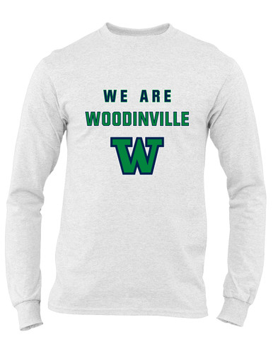 Woodinville Falcons W Script We Are Men's Premium LS T-Shirt