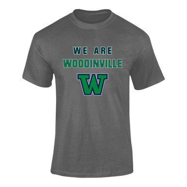 Woodinville Falcons W Script We Are Men's SS T-Shirt